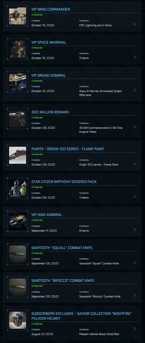 600i Executive + F8C + F8C Lightning + Rare Collectible Items Account - Image 5