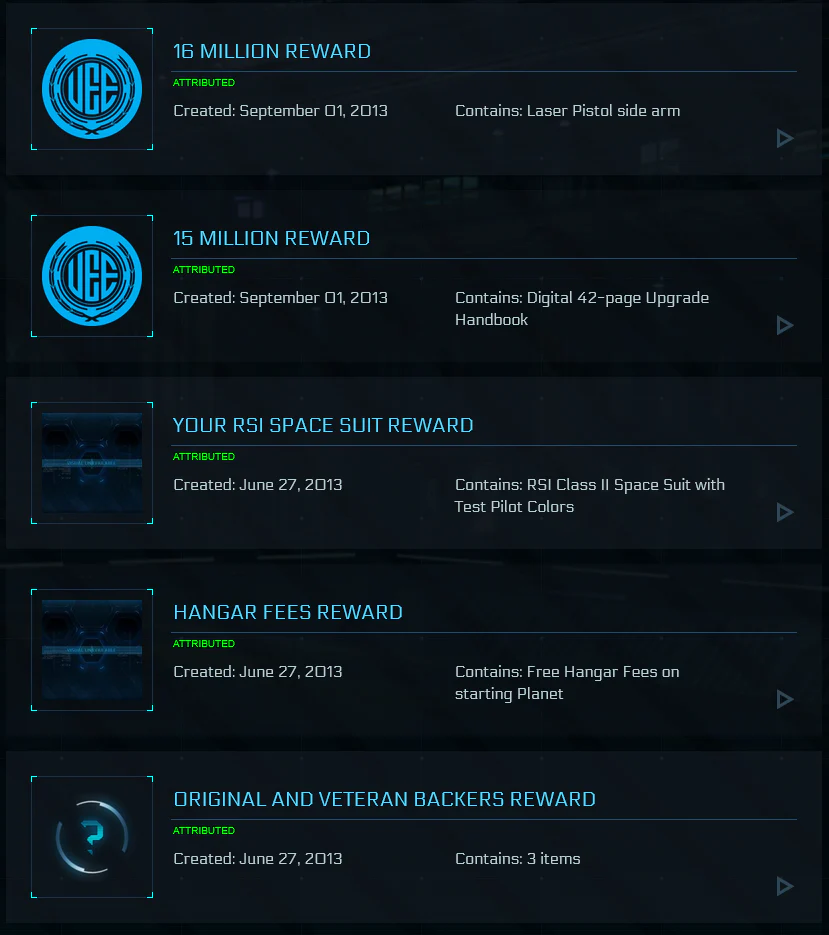 Aegis Idris P / Original Backer Rewards Star Citizen Account - Image 3