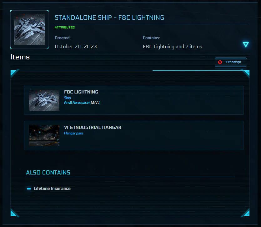 Golden Ticket / Original Backer Account / F8C Lightning Account - Image 3